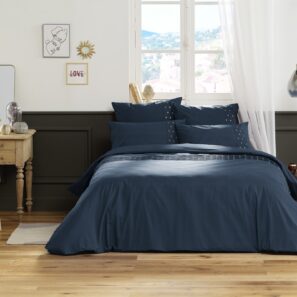 Housse de couette AGATHE, coloris « mûre »