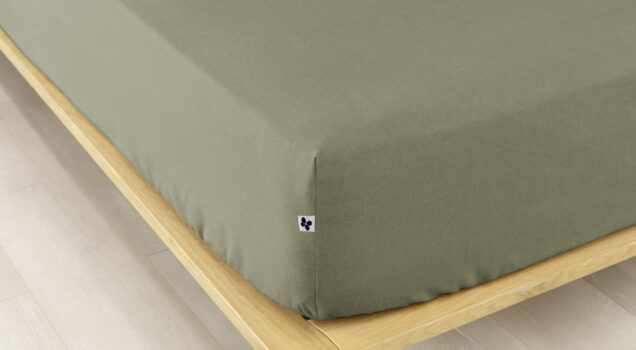 Drap-housse CANDICE en flanelle de coton