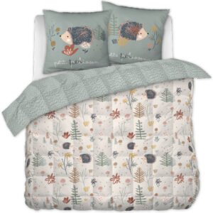 Edredón estampado + 2 fundas de almohada Polisson (cama doble)