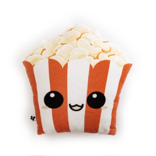 Edredón estampado + 2 fundas de almohada PopCorn (cama doble)