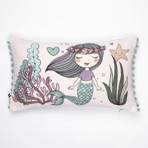 OCTOPIA cushion cover with tassels