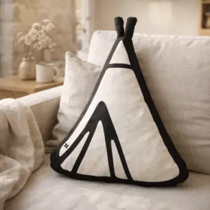 Cuscino decorativo in cotone WILD sfoderabile