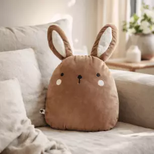 POMPON decorative cushion with removable cover