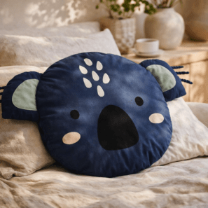 Coussin déhoussable avec oreilles coton Z’AMIMAUX