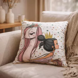 PEGASE cushion in cotton