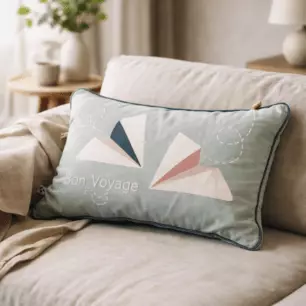 PETITS PAPIERS cushion in cotton