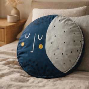 Coussin déhoussable avec point de cheval ASTRAL