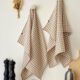Lot de 2 essuie-mains VICKIE Ficelle