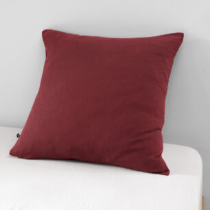 GAÏA plain cotton gauze pillow case