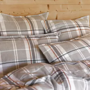 FELIX Printed Flannel Pillow Case