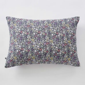 Funda de almohada de gasa de algodón estampada MALIA