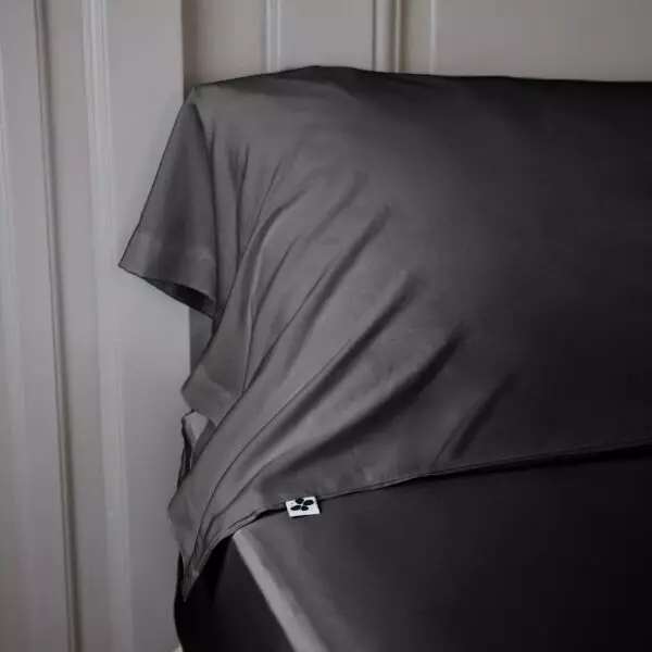 funda de almohadón cilíndrico de bambú