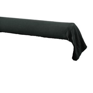 GAÏA bolster cover in cotton gauze, colour « fir green »
