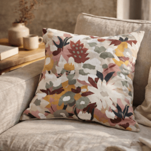 LÉANE printed cotton gauze pillow case