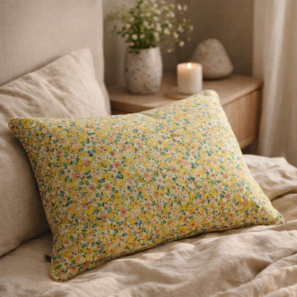 MANON printed cotton gauze pillow case