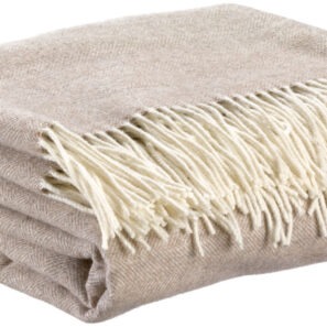 Plaid Carina 130 x 190 - Naturel