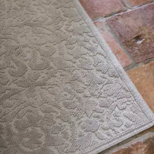 Tapis de bain Gilda - Perle, 54 x 64