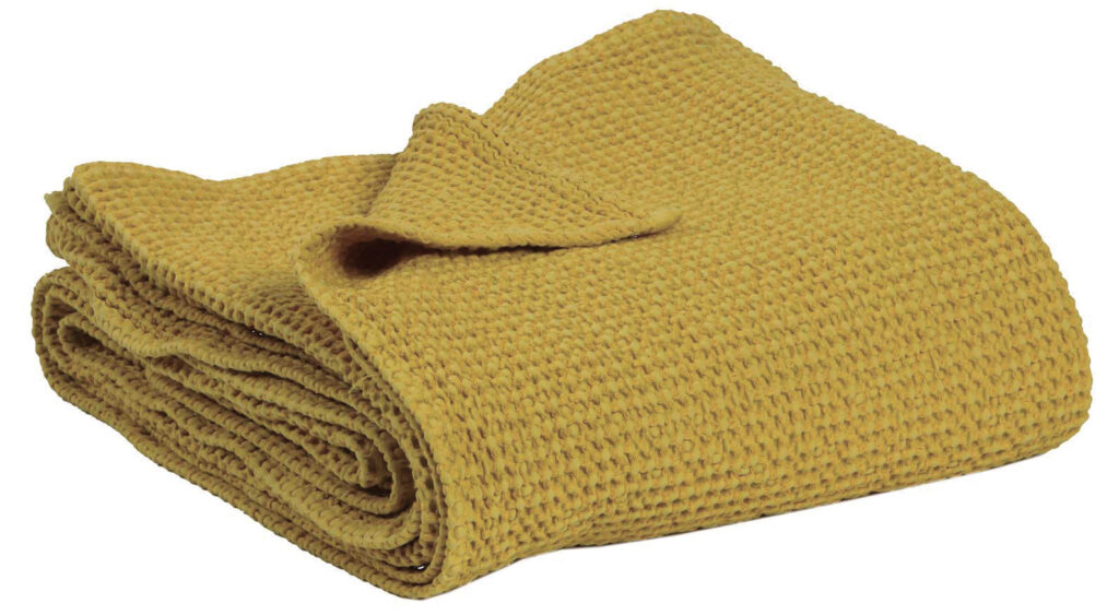 Maia bedspread, colour « Badiane »