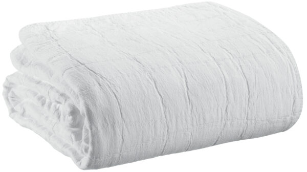 Titou bedspread, colour « white »