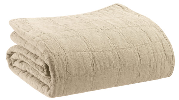 Titou bedspread, colour « linen »