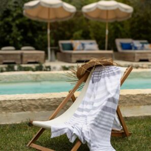 Fouta Recyclée Samoa 100x200 cm – Drap Hammam XL