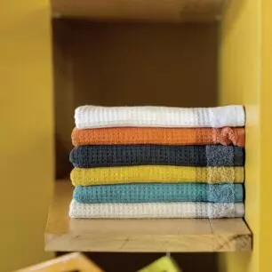 Drap de bain recyclé Abby 90 x 150