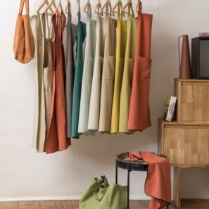 Delantal de cocina reciclado Ada 72 x 85