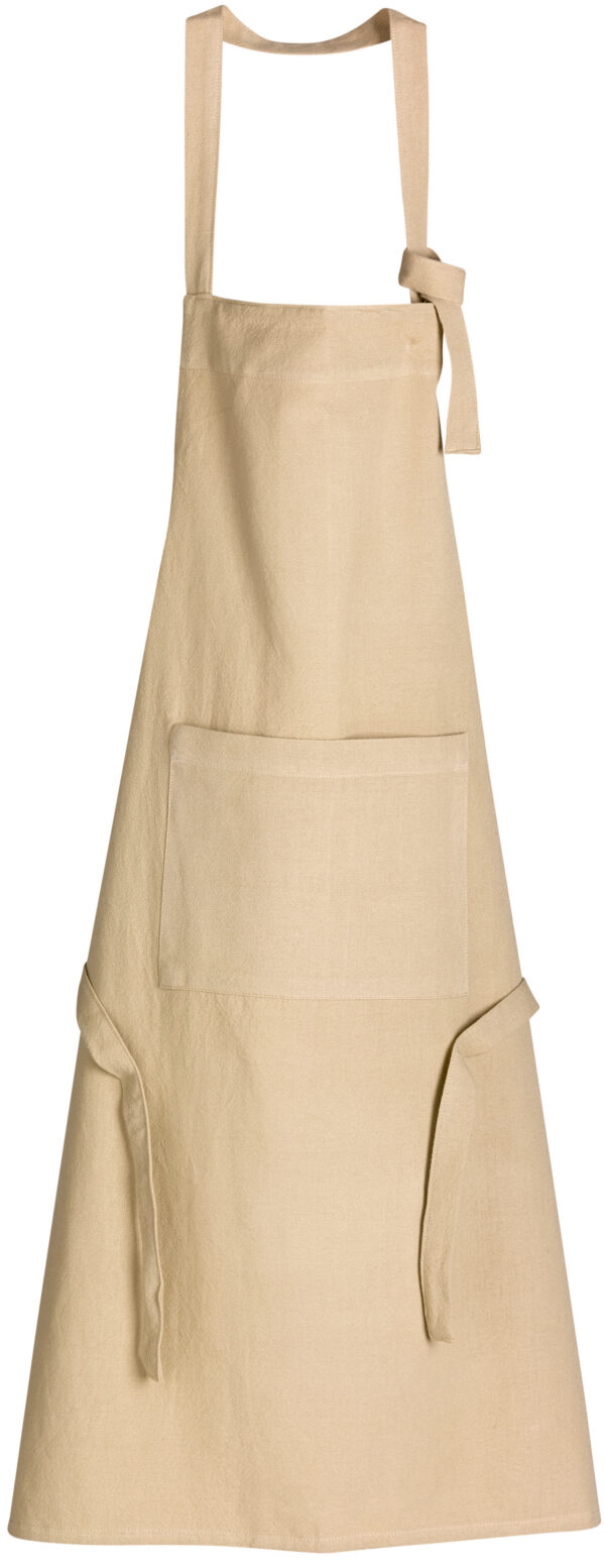 Tablier de cuisine recyclé Ada 72 x 85 - Camel