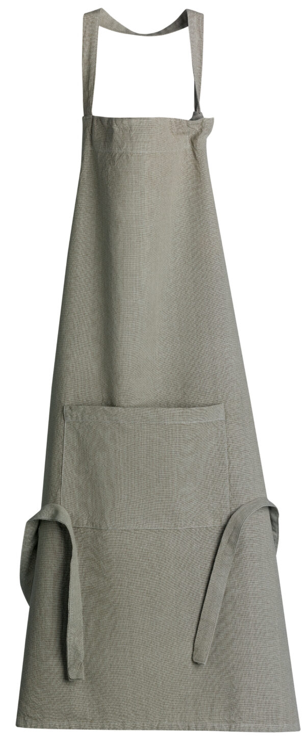Tablier de cuisine recyclé Ada 72 x 85 - Ombre