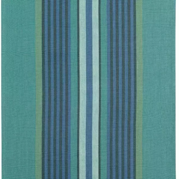 Torchon Yuna, coloris « paon »