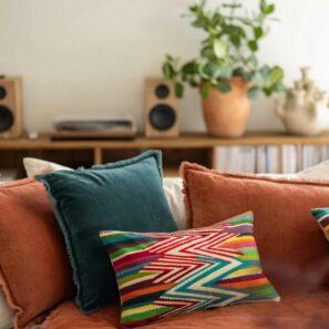 Coussin brodé Zuma Multico