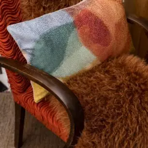 Coussin brodé Nevio Multico - Multico, 30 x 50