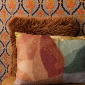 Coussin brodé Nevio Multico