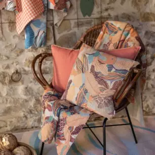Manta estampada Dori 135 x 200