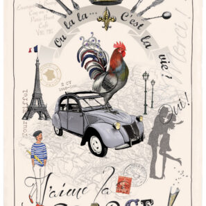 Torchon France Panorama Ecru 48 X 72