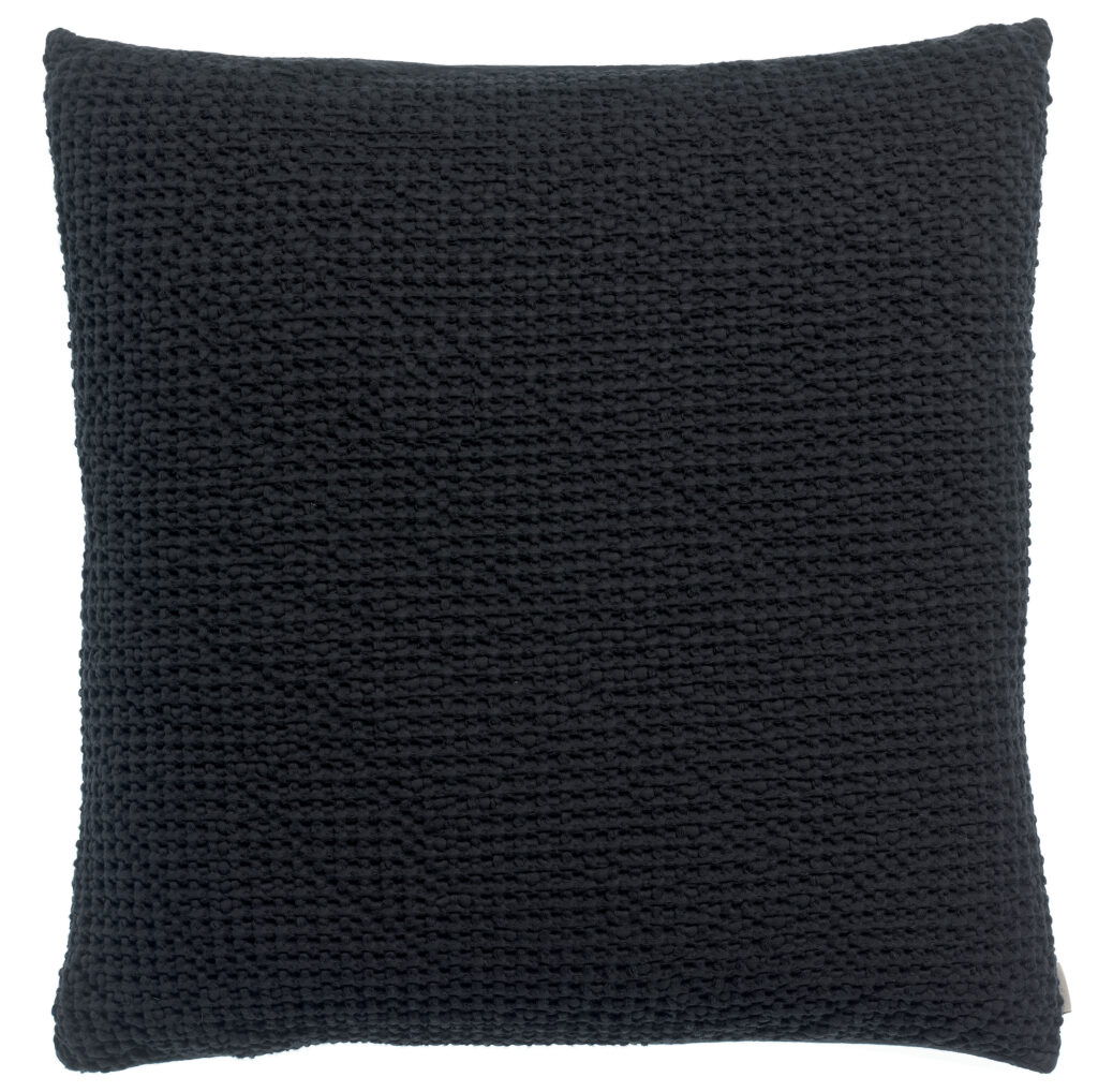Cuscino Maia, colore « Caviar »