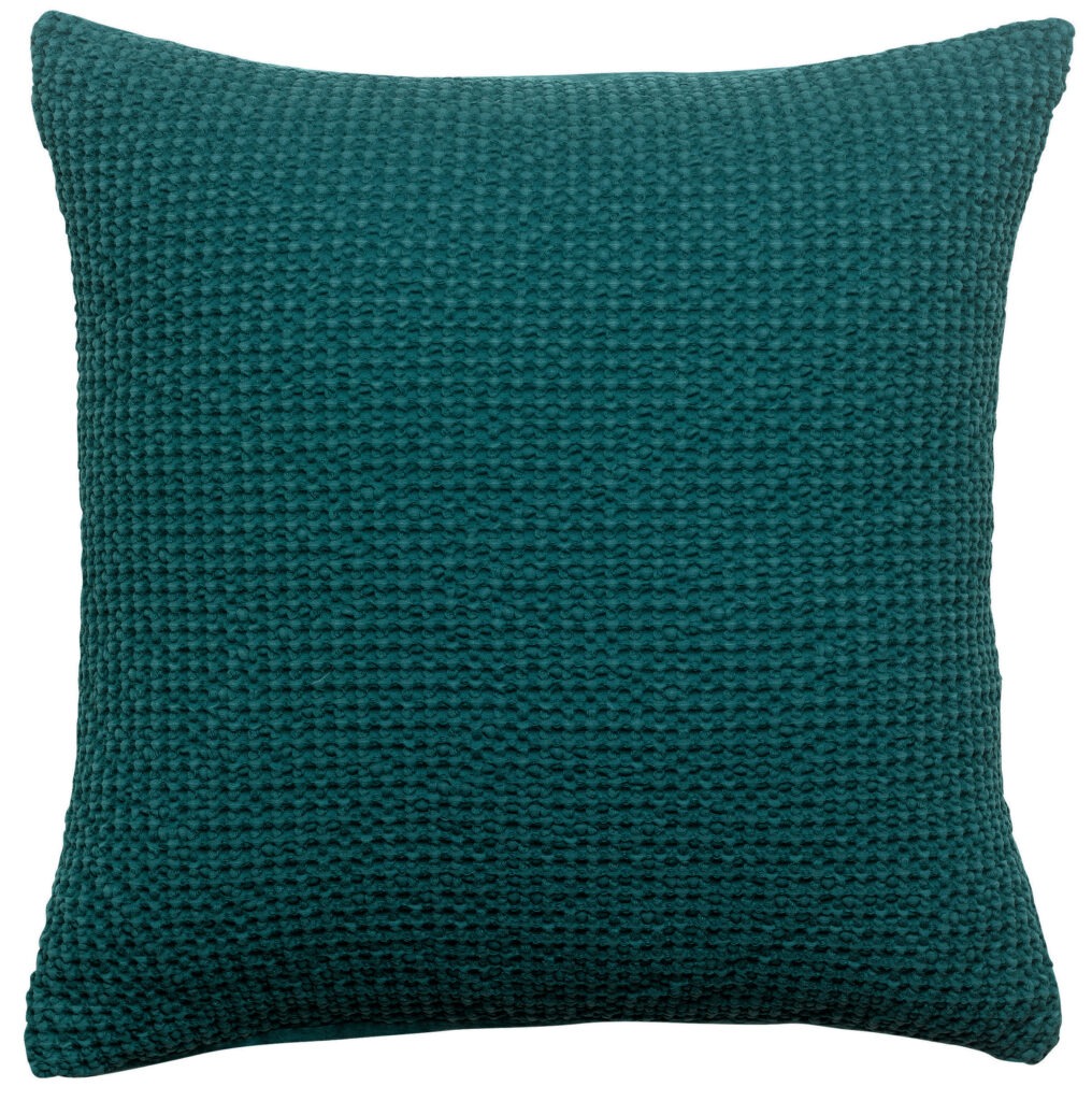 Cuscino Maia, colore « blu petrolio »