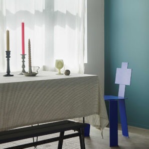 Nappe Léonie Caviar - 160 x 250