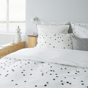 Odette Milk duvet cover
