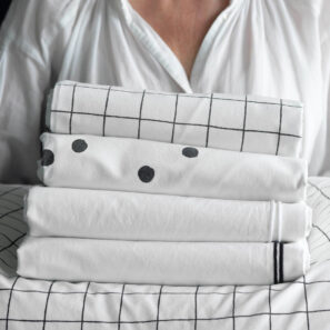 Housse de couette Oscar Milk - Milk, 200 x 140