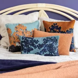 Mara embroidered cushion