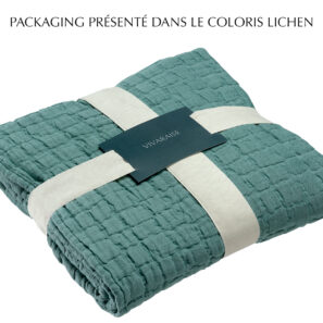 Plaid stonewashed Swami 130 x 200