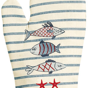 Gant de cuisine New Pesk Bleu 18 x 28