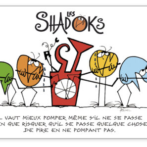 Set de table Shadoks Il vaut mieux pomper 30 x 45