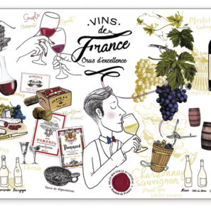 Set de table Cru d'excellence Assortis 30 x 45