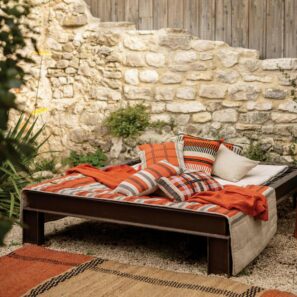 Chemin de lit stonewashed Zeff Eden 90 x 240