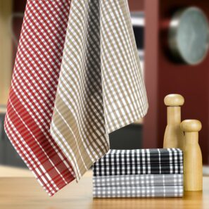 Strofinaccio In Cotone 100% Paris Ecru 72x48 Cm – Winkler, Assorbente E Resistente, Prodotto In Francia, Con Illustrazione Di Macarons