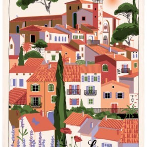 Torchon Village Provence Ecru 48 x 72