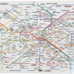 RATP White Plastic Placemat, 45 x 30