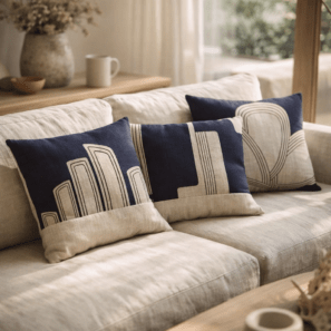 Coussin Zeff Zaha Marine